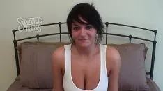 Play He fucks her a little in the mouth and then puts her in her pussy