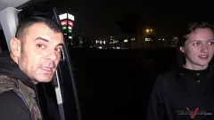 Play Blonde Beauty Makes You Cum Without Even Having Sex in the Backseat of a Van