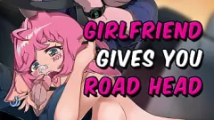 Play Hentai VTuber's Intense Roadhead ASMR