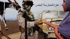 Play sex with an american soldier fucks a good bad arab