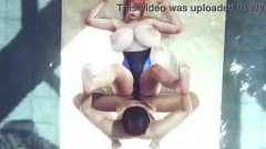 Abspielen Hentai Anime 3D -Zusammenstellung: Unzensierte Schwimmbadorgie